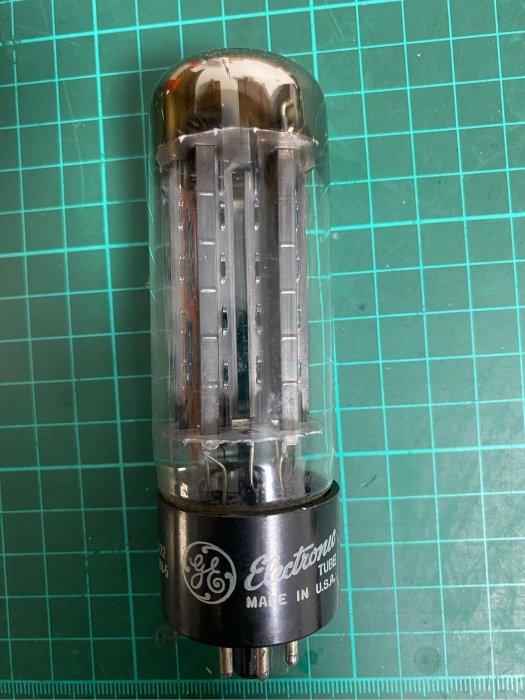 □ g.e.c 5U4G 茶 真空管 中古 240806E2382