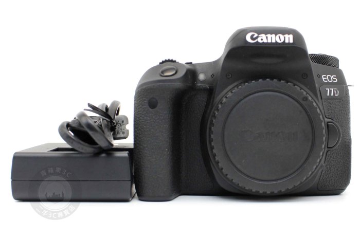 【高雄青蘋果3C】Canon EOS 77D 單機身 2420萬 APS-C 二手相機 快門數約179XX張#95385
