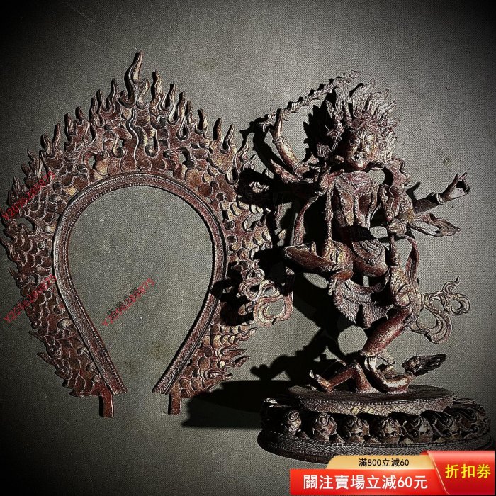 收來的舊藏純銅佛像作明佛母老銅佛像西藏老佛像皮殼老氣老味十足古玩