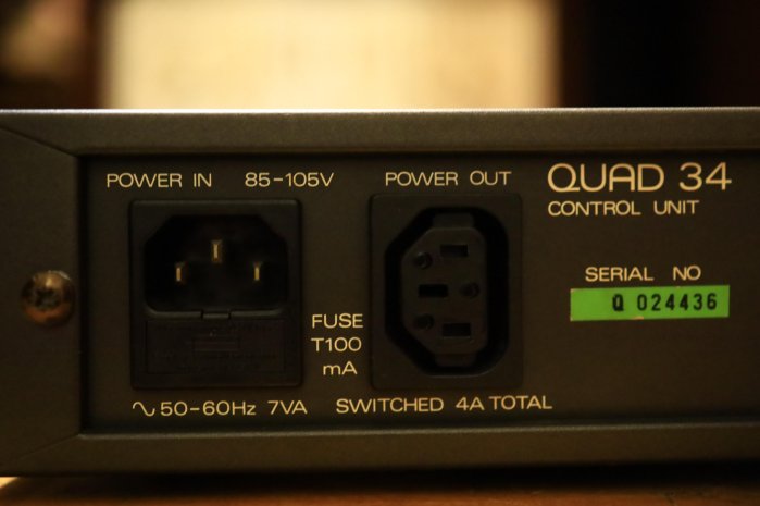 一元起標! [古典音響殿] 英國銘機美品Quad 34 前級擴大機| Yahoo拍賣
