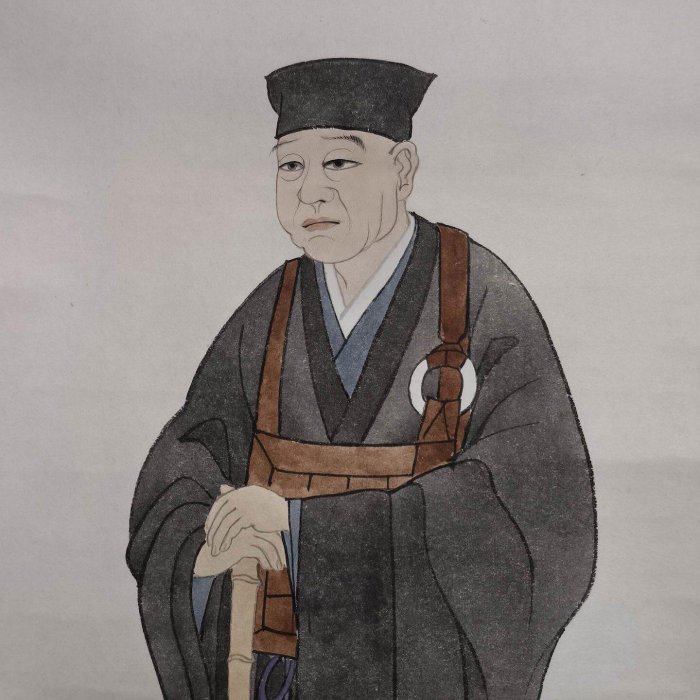 千利休像掛軸 利休 茶道具 茶道具 掛軸 掛け軸 利休忌 一行画賛 利休