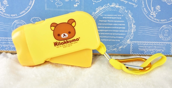 【震撼精品百貨】Rilakkuma San-X 拉拉熊懶懶熊~San-X LED手電筒/隨身照明器-黃#50324