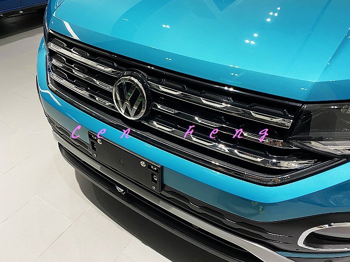 涔峰ＣＦ☆VW 福斯 T-CROSS 水箱罩 飾條 中網飾條 水箱護罩 飾條 通風網飾條 鍍鉻 飾條 美觀 防刮