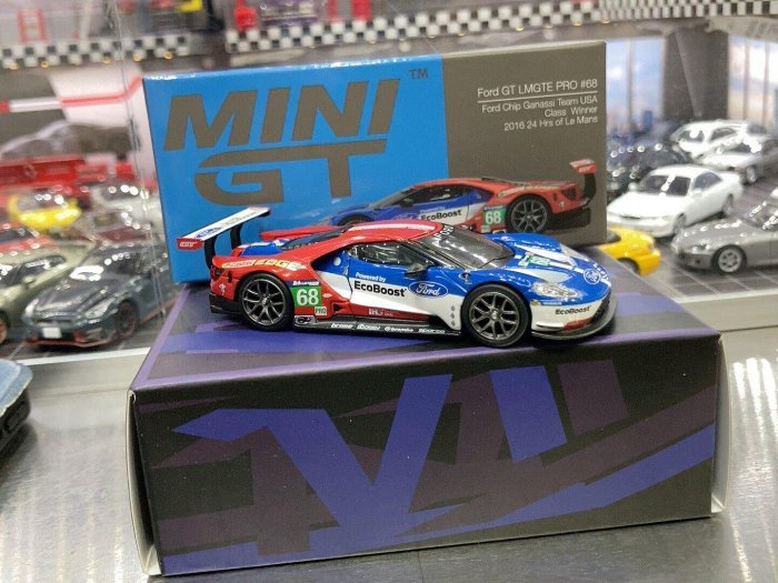 2016年MINI GT MINI GTR 278號福特勒芒冠軍車僅拆封收藏品GTLM MGTE