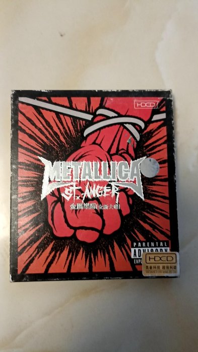 Metallica《St. Anger》 雙CD專輯， HD音質重新壓縮，雙層珍藏盒精緻包裝，熱愛Metallica樂迷必入。