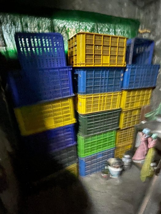 【二手良品】 搬運箱 發財籃 四格 六格 無破損 無斷裂 髒污 塑膠籃 蔬菜籃 水果籃 塑膠棧板 材料箱 養殖箱