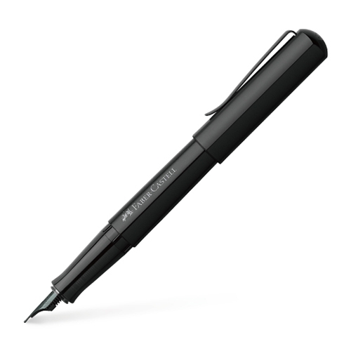 【非庫存商品急單勿下】Faber-Castell 輝柏 HEXO系列 黑色 鋼筆 M尖 NO.150500 (NOD)