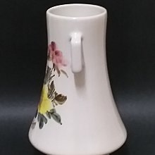 生活收藏】早期中華陶瓷--花卉雙耳瓶(底部落款