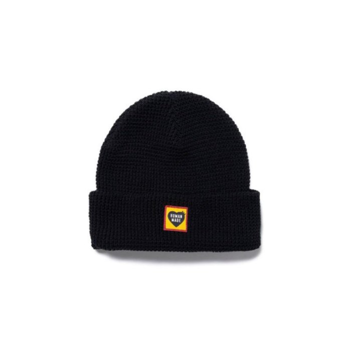 【新品未使用】HUMAN MADE WAFFLE BEANIE Human Made Men's Waffle Beanie Hat in Green Human Made
