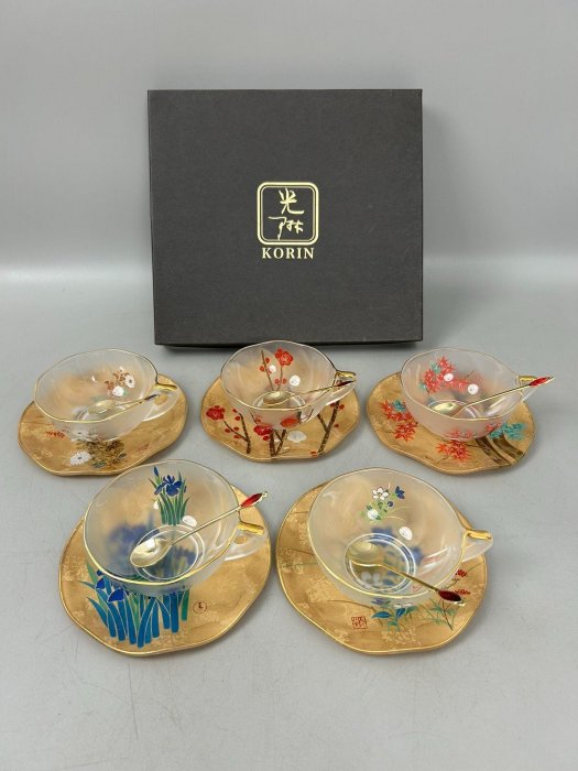 帝室技芸員 三代 茶碗 清風与平造 茶器五客 染付 清風与平 樂淘letao