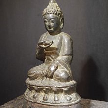 古董，明代佛像，藏友旧藏寄賣，青銅製古美術品，高3⃣️1⃣️cm，重4100克 高古合金銅佛鎏金銅器錯銀絲佛像古玩古董傳世西藏銅佛一尊