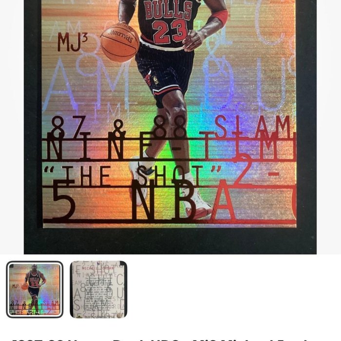 1997-98 UD3 MJ3 #MJ3-1 Michael Jordan | Yahoo拍賣