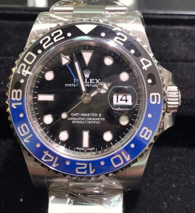 已交流】 勞力士116710BLNR ROLEX GMT 116710 blnr 藍黑圈蝙蝠俠非