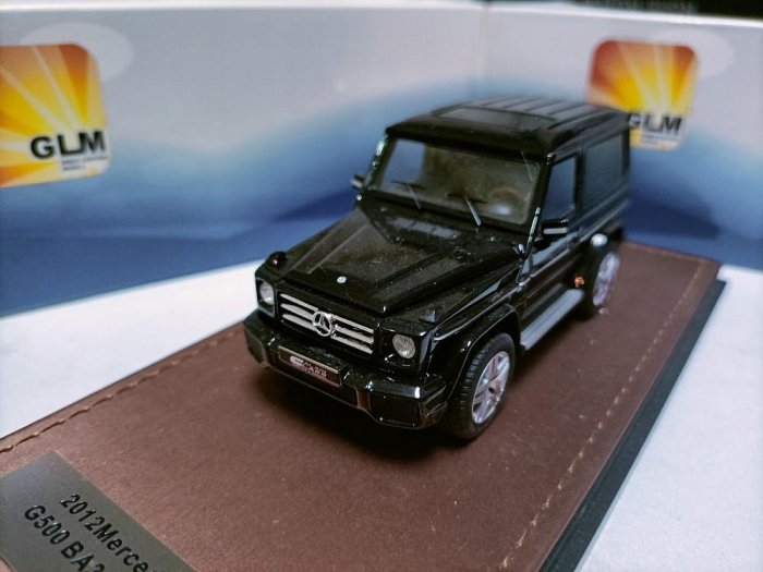 GLM 1 43 奔馳G級終極版越野車模型Mercedes G500 BA3 2012 黑色