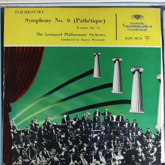 張大韜黑膠】英版古典-DGG大花/18334/柴可夫斯基:第6號交響曲/穆