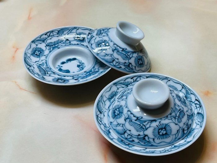 青白磁　食器セット 楽天市場】小鉢 セット 5個組 快山窯 青白磁 双魚 12.7cm 鉢 手彫 和