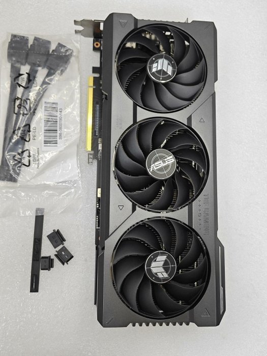 【晴沐科技】華碩 TUF RTX 4070 TI-O 12G 顯示卡 實測實拍 長度30CM 無盒單卡 測好發出 非質量問題不退 支援郵寄自提 歡迎打包