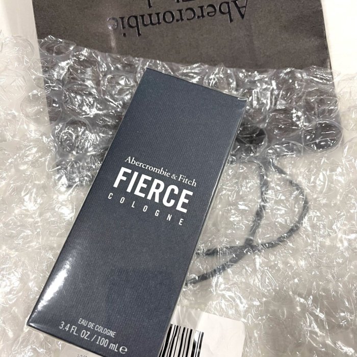 Abercrombie and Fitch A&F 男生經典男香水FIERCE Fierce Cologne