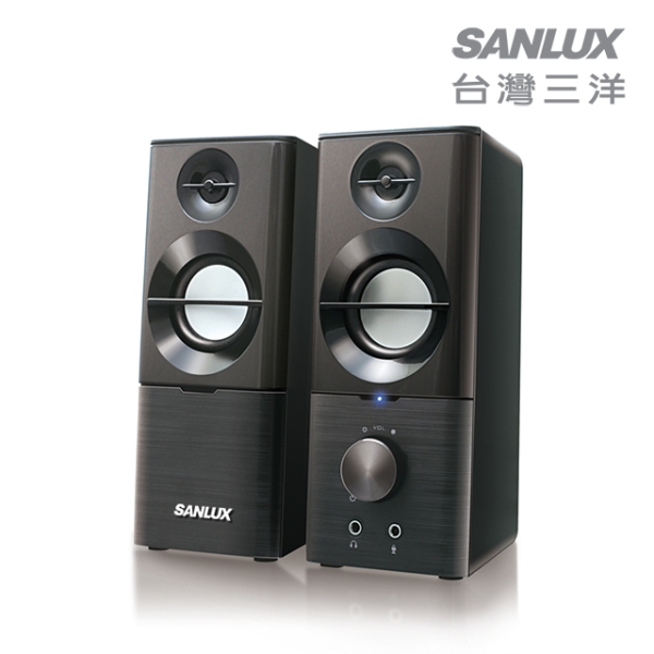 SANLUX 臺灣三洋 2.0聲道USB多媒體喇叭 SYSP-190