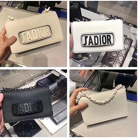 Dior 迪奧 J'ADIOR 字母Logo 磨砂 啞光 肩背包 鏈帶包 手拿 現貨