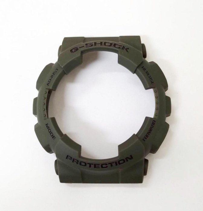 【錶殼耗材】G-SHOCK 卡西歐 GA-100 /GA-110 /GD-100 深墨綠 原廠錶殼 全新品 國隆