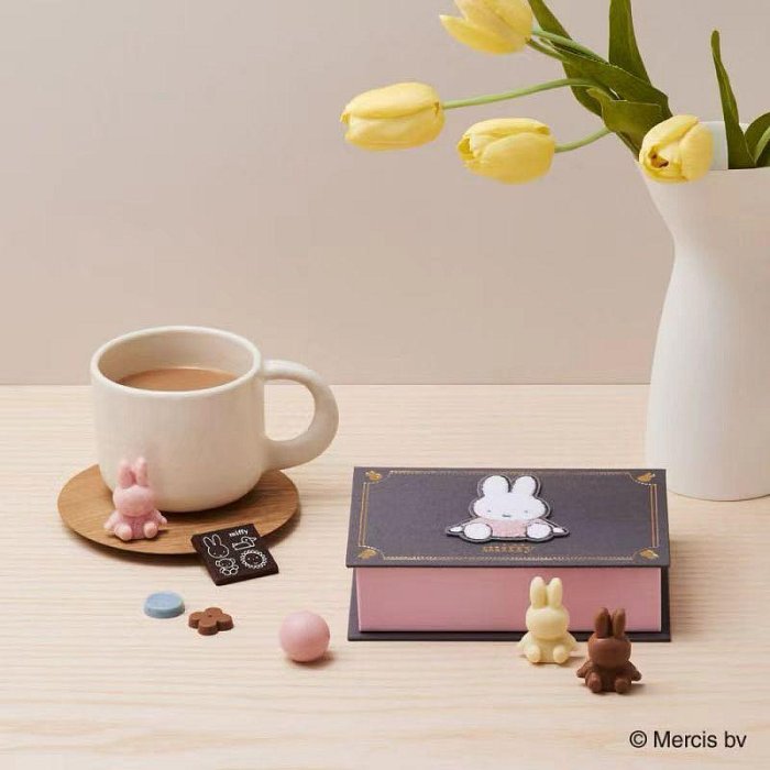 ＊日式雜貨館＊Morozoff摩洛索夫聯名米飛兔造型巧克力鐵盒22個入  11個入  12個入