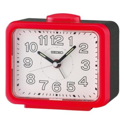 SEIKO ALARM CLOCK 精工樂高積木夜光鈴鐺聲滑動式秒針靜音鬧鐘5款型號