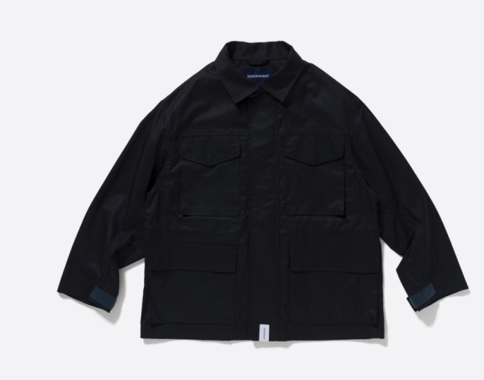 TSU 代購2021SS DESCENDANT KEY WEST TWILL JACKET 斜紋軍裝外套四口袋