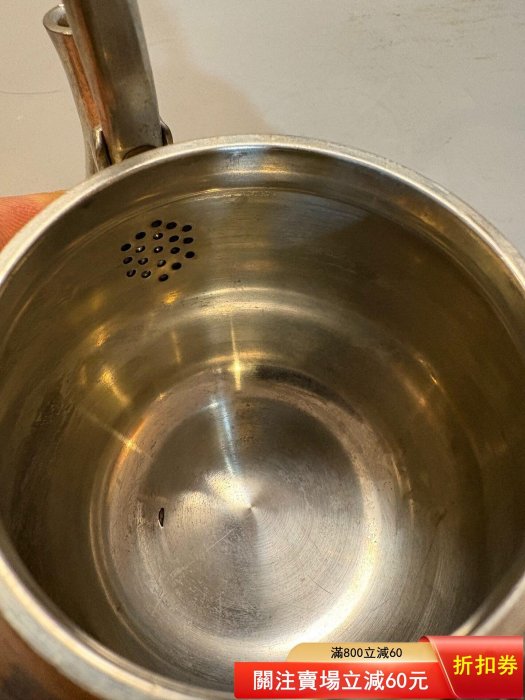 日本回流純錫素面錫壺湯沸提梁壺燒水壺圍爐煮茶壺茶壺日本茶道具本錫純