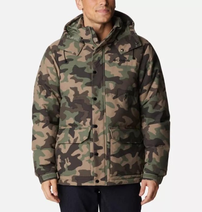 美國代購【預購】Columbia 哥倫比亞 男裝 Omni-Heat Infinity 金鋁點 羽絨連帽外套