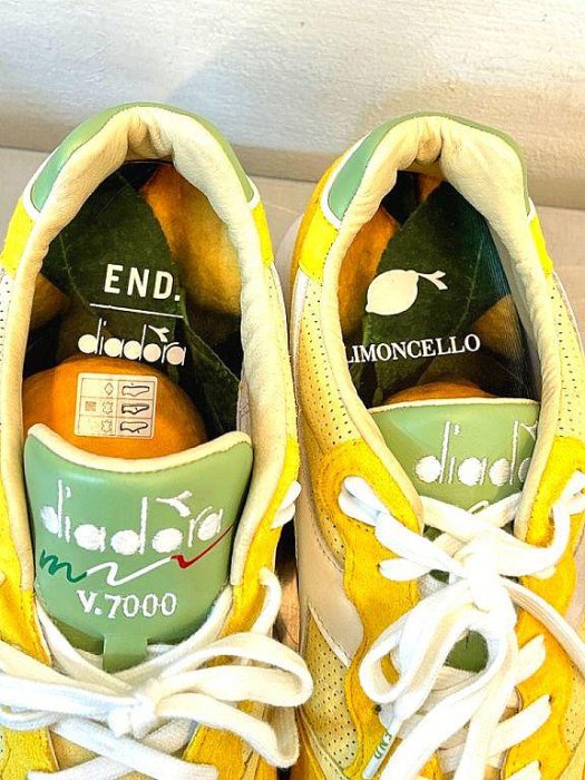 Limoncello Diadora X End X DIADORA義大利檸檬田農夫MADE IN ITALY義大利