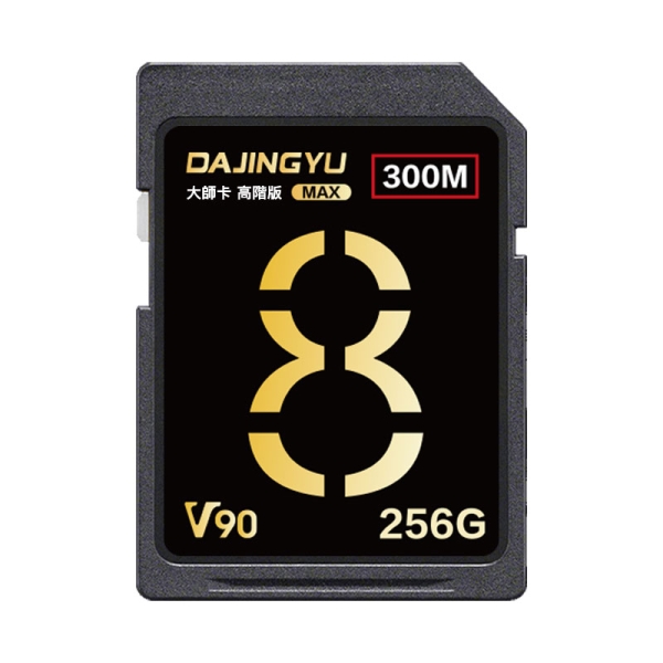大鯨魚 256GB SDXC UHS-II V90 SD卡 300MB/s 大師Max系列 頂級記憶卡