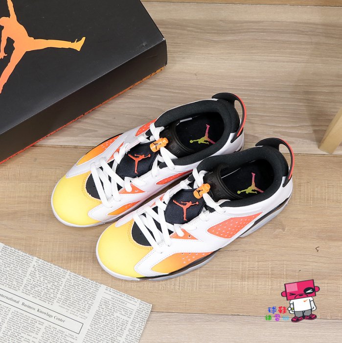 jordan 6 low sunset