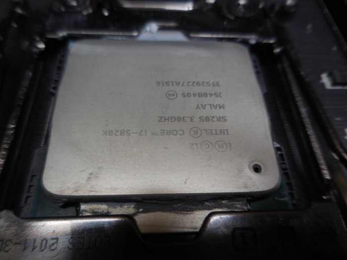 MSI X99A GAMING 7+I7-5820K CPU 2011腳位功能正常保固30天| Yahoo拍賣