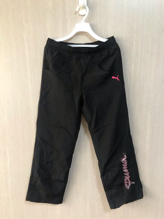 Puma 女童黑色風褲