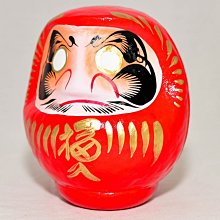 日本製 12cm 心願成就 開運 彩繪 達摩 福神 不倒翁 群馬縣高崎生產 rm721
