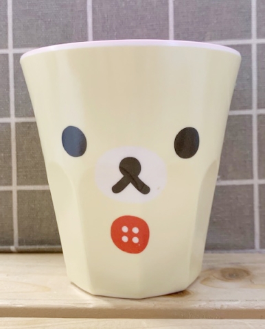 【震撼精品百貨】Rilakkuma San-X 拉拉熊懶懶熊~拉拉熊美耐皿杯子-妹妹#61117