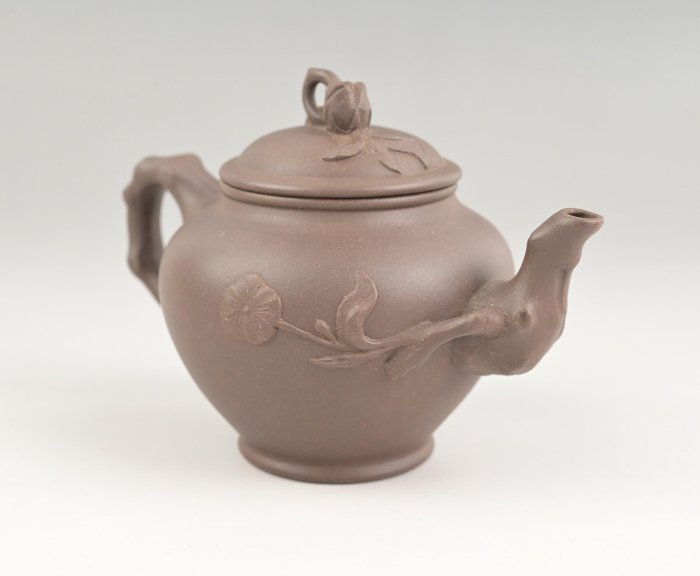 2755 朝日窯 松露庵 松林豊斎作 瓢箪型 置物 未使用 自然釉壺