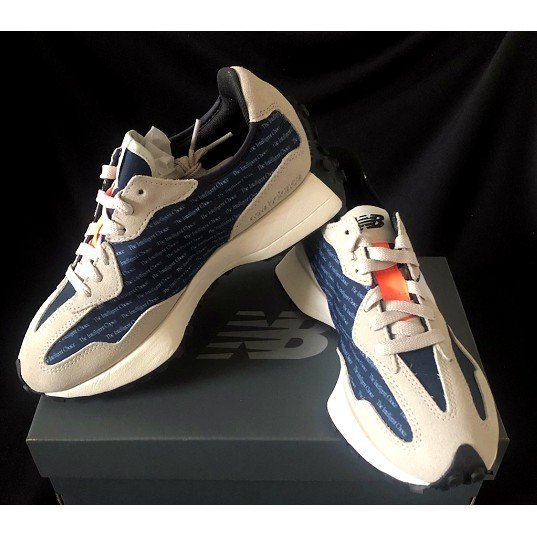 正品】New Balance 327 Outerspace 灰藍白WS327BA MS327IA慢跑鞋