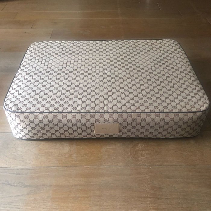 [熊熊之家3]保證正品 GUCCI 經典堤花布 寵物 床墊