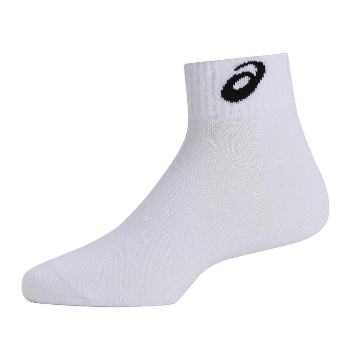 【曼森體育】ASICS 亞瑟士 短筒襪 男女中性款 訓練配件 3033B378 厚底 兩色