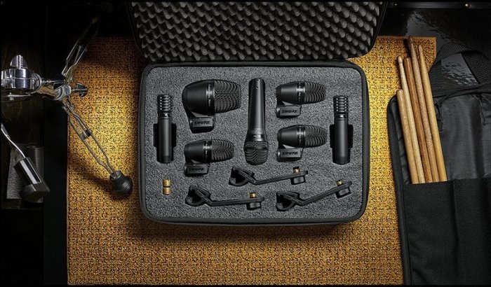 民揚樂器】Shure PGADRUMKIT7 爵士鼓收音麥克風組鼓組麥克風專業用爵士