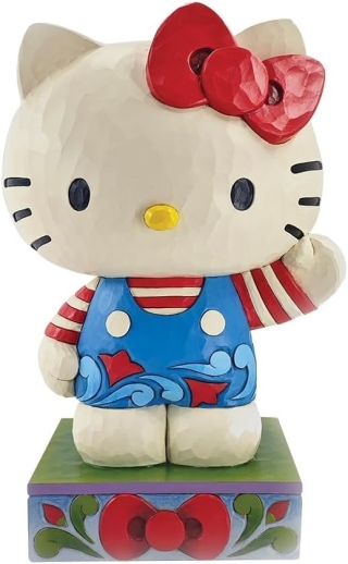 【震撼精品百貨】Hello Kitty 凱蒂貓~日本sanrio三麗鷗 KITTY Enesco經典雕像 塑像-50週大塑像*40042