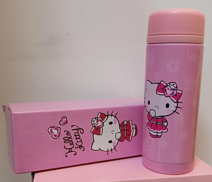~Hello Kitty 粉紅浪漫保溫杯 250ml SOGO百貨會員滿額禮~