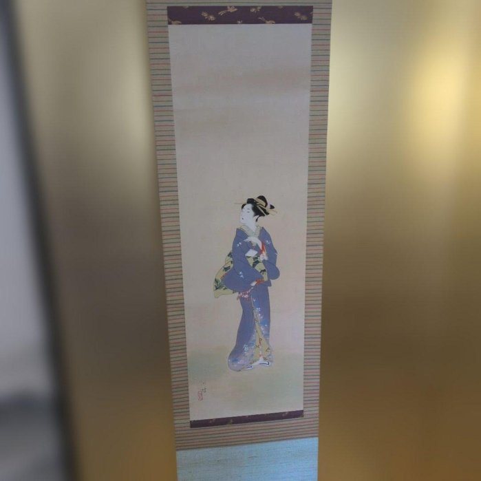 伊藤小坡掛軸深春書畫| Yahoo拍賣