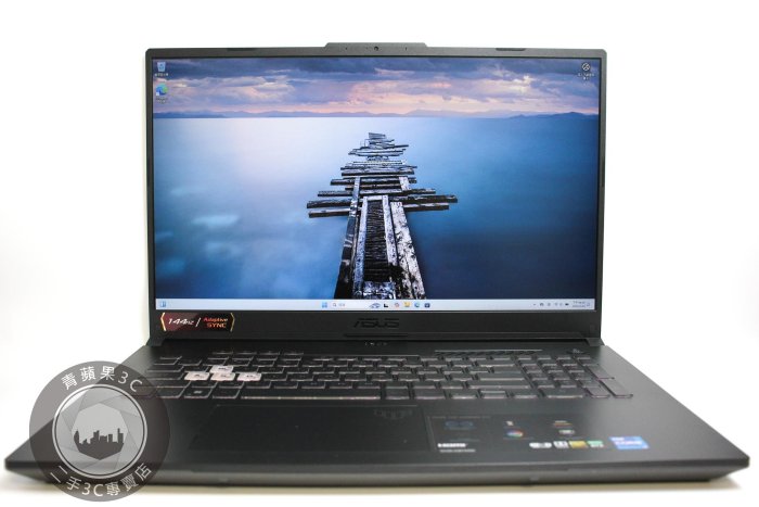 【台南橙市】 ASUS FX707 I7-12700H 32G 512G SSD + 1TB RTX3060 17吋 二手筆電  #94456