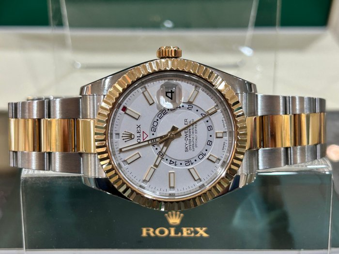 ROLEX 勞力士 天行者 白面 326933 半金款鏈帶 2018年 326934 336934 126503 126613 126711