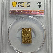 1868‐69年 日本 明治 二分金 PCGS MS62 1868-69)日本明治二分金PCGS MS62 3.00g 黃金含量約23％ 銀含量為77