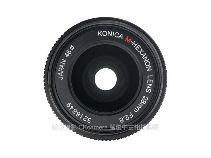 KONICA MINOLTA - 【美品・完動品】Konica M-HEXANON 28mm F2.8 ライカ M コニカ M-HEXANON 28mm F2.8 極上美品 - 日進堂カメラ