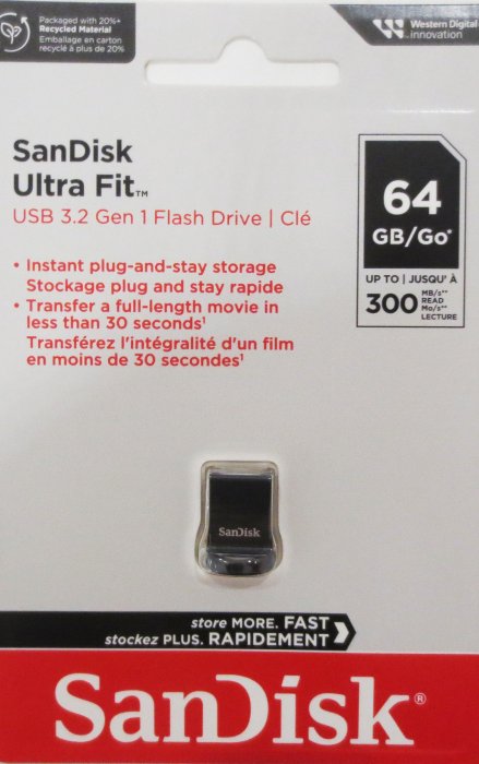 SanDisk 64GB SD CZ430 64G ultra Fit【SDCZ430-064G】USB 3.2 隨身碟 | Yahoo拍賣